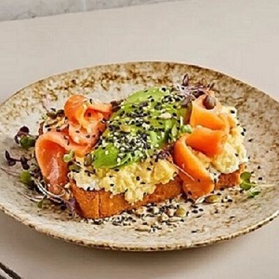 Бриошь с лососем в Гастробар DOM по цене 650