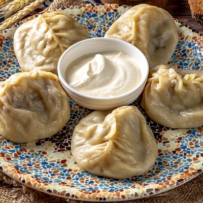 Манты с мясомв Shanyraq по цене 2850 ₸