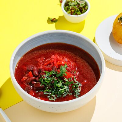 Борщ постный с фасолью в Маймун по цене 350