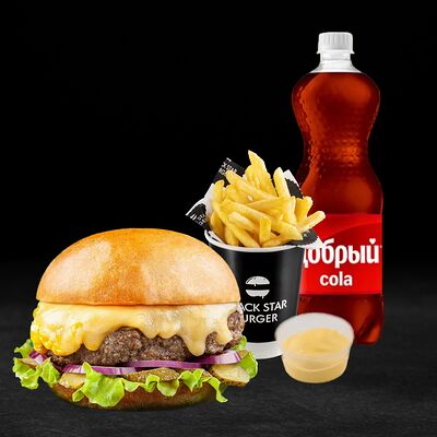Комбо База! в Black Star Burger по цене 1278 ₽