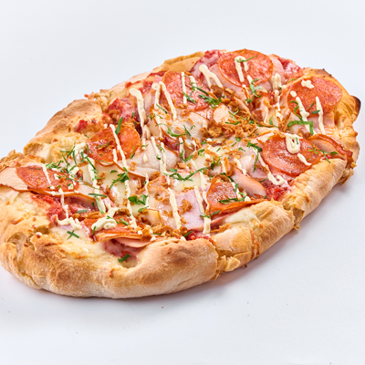 Мясная L в Crispy Pizza по цене 760 ₽