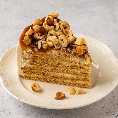 Карамельный медовик в Кондитерская La mousse по цене 392 ₽