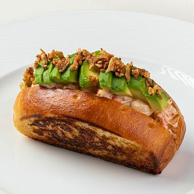 Бриошь с крабом в ГрандКофемания по цене 1200 ₽