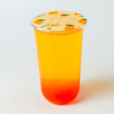 Bubble tea Манго-маракуйя в БАБЛ ТИ Bubble tea - Бабл джус по цене 400 ₽