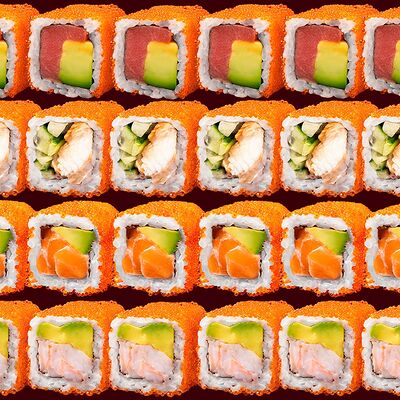 Сет роллов Калифорния в Раменная Ru-Rik по цене 2790 ₽