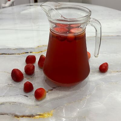 Морс домашний из клубники в Азиатка по цене 400 ₽