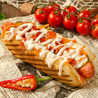 Хот-Дог Голландский Штурвал Острый в Capitan Shaverma