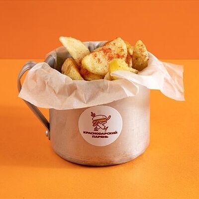 Картофель по-деревенски 180 гр в Краснодарский парень по цене 340 ₽