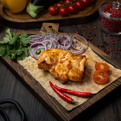 Шашлык из куриной грудки в Прожар по цене 540 ₽