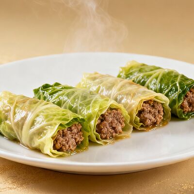 Голубцы с говяжьим фаршем в Мархаба Халяль по цене 1100 ₽