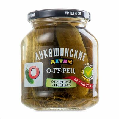 Огурцы Лукашинские Детям солёные в Азбука Вкуса Экспресс Меню по цене 168 ₽