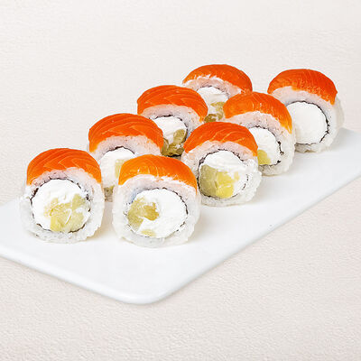 Ролл Филадельфия с ананасом в Суши Wok по цене 699 ₽