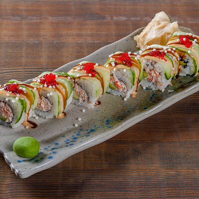 Ролл Грин с камчатским крабом в Bao по цене 1280 ₽