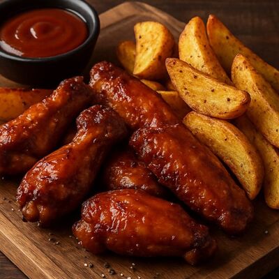 Крылышки Баффало в SushiBOX по цене 530 ₽