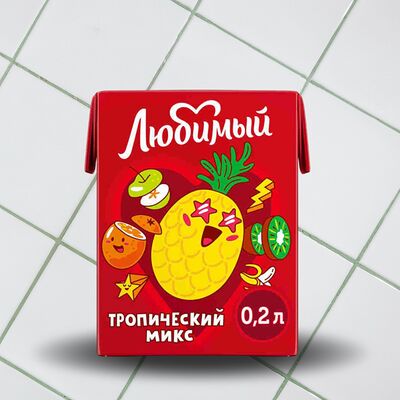 Сок Любимый Тропический микс в Epic Pizza по цене 110 ₽