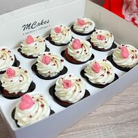 Набор 12 капкейков с шоколадом в MCakes - торты и десерты