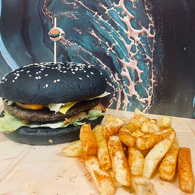 Black burger в Вилочка по цене 399 ₽