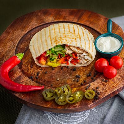 Мексиканская в пите в #Шаверма_хауз по цене 410 ₽