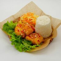 Рис с рыбой в Pho Bo 83