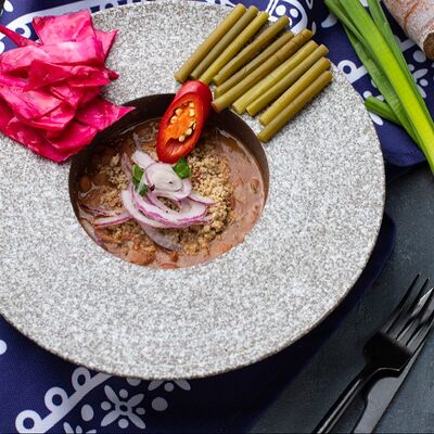 Лобио с орехами в Хижина по цене 570 ₽