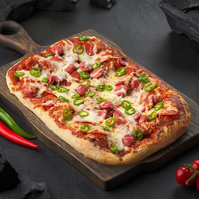 Римская пицца Дьябло в Crazy Brothers по цене 666 ₽