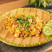 Ком ранг га с курицей в Нан кафе - Вьетнамская Кухня