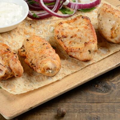 Шашлык из бедра индейки в Мангал Бар по цене 799 ₽