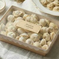 Пельмени с индейкой в Бисквит