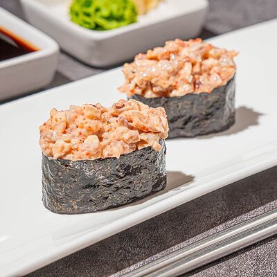 Гункан с угрем в Rock & Roll Sushi по цене 340 ₽