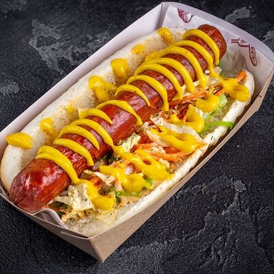 Хот-дог в Вкусно место по цене 380 ₽