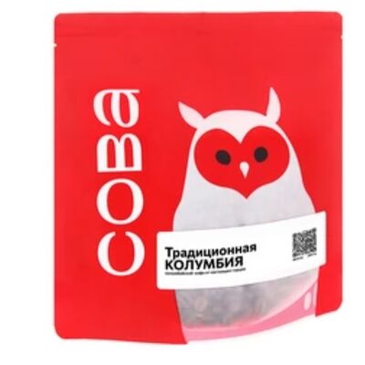 Традиционная Колумбия (светлая обжарка) в Кофейня Сова по цене 1100 ₽