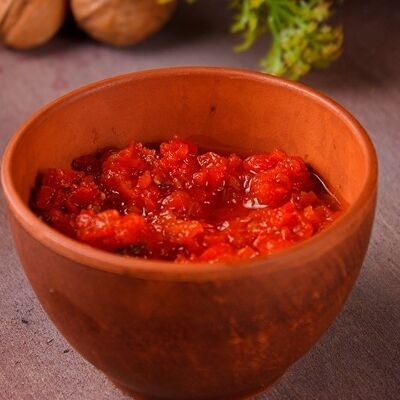 Злая аджика в Сулугуни по цене 110 ₽