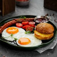 Американский завтрак в Френдс