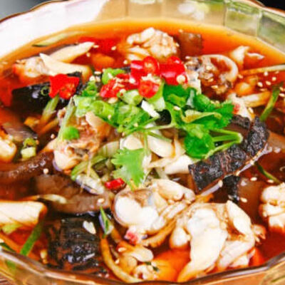 Салат с морепродуктами в ГУаНЬ ЯНЬ по цене 1490 ₽