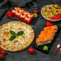 Логотип Sushi Pizza Top