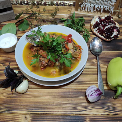 Хашлама из баранины в Восточная сказка по цене 480 ₽