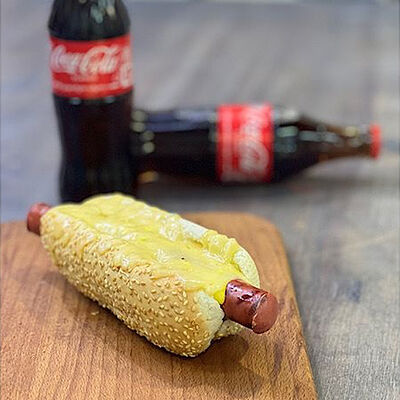 Сырный хот-дог в Шаурма &Гриль Халяль по цене 370 ₽