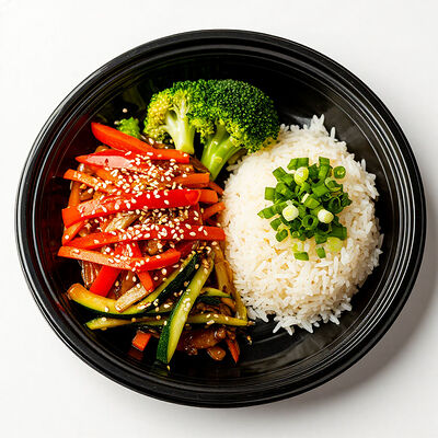 Рис жасмин паровой вег в Воккер по цене 499 ₽