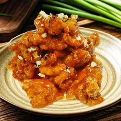 В4 Курица нежная в манговом соусе в Ван шифу по цене 728 ₽