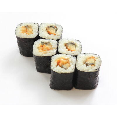 Мини-ролл Острый угорь в PizzaПан по цене 159 ₽