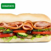 Сэндвич индейка и ветчина в Subway