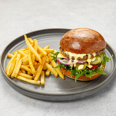 Гамбургер в Peperoni по цене 960 ₽