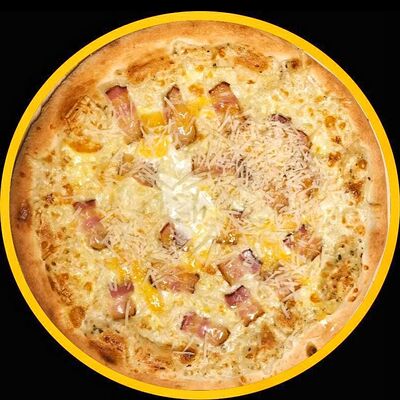 Пицца Карбонара в SPACEPIZZA по цене 940 ₽