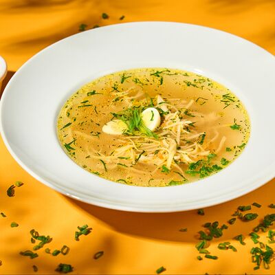 Куриный суп по-домашнемув Алазани по цене 1600 ₸