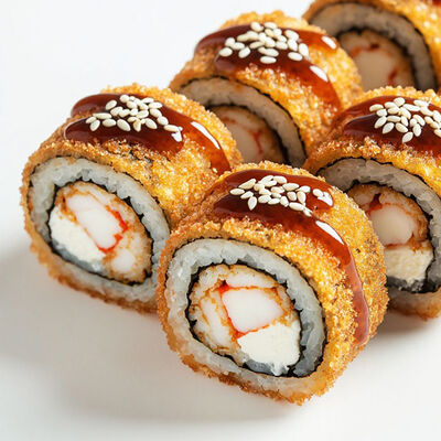 Роллы Креветка и Краб Темпура в Банхоф по цене 499 ₽