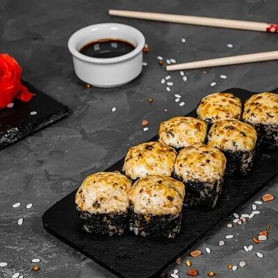 Запеченный с мидиями в Суши Пати по цене 550 ₽