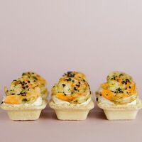 Мини-тарталетка с креветочным муссом в Hotkitchen