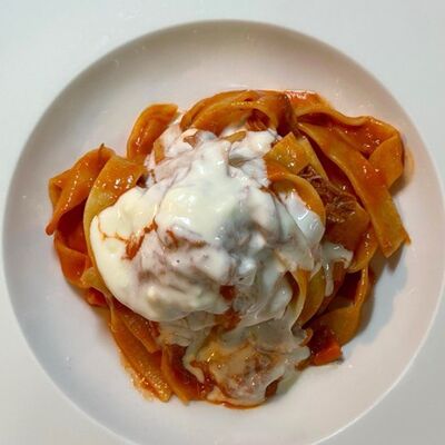 Паппарделле с утиным рагу в L'angolo Italiano по цене 35 р.