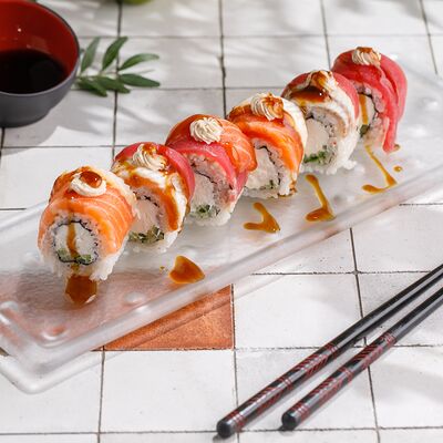 Филадельфия Роял с тремя видами рыбы в ЛарисуВаннуХочу по цене 890