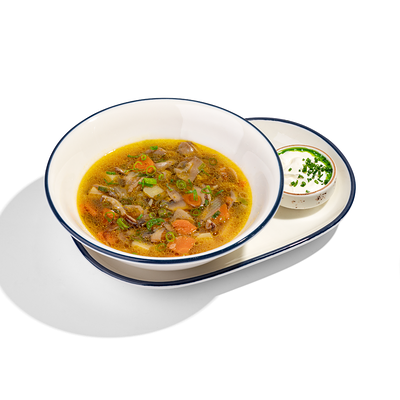 Грибной суп со сметаной в Здрасте по цене 500 ₽